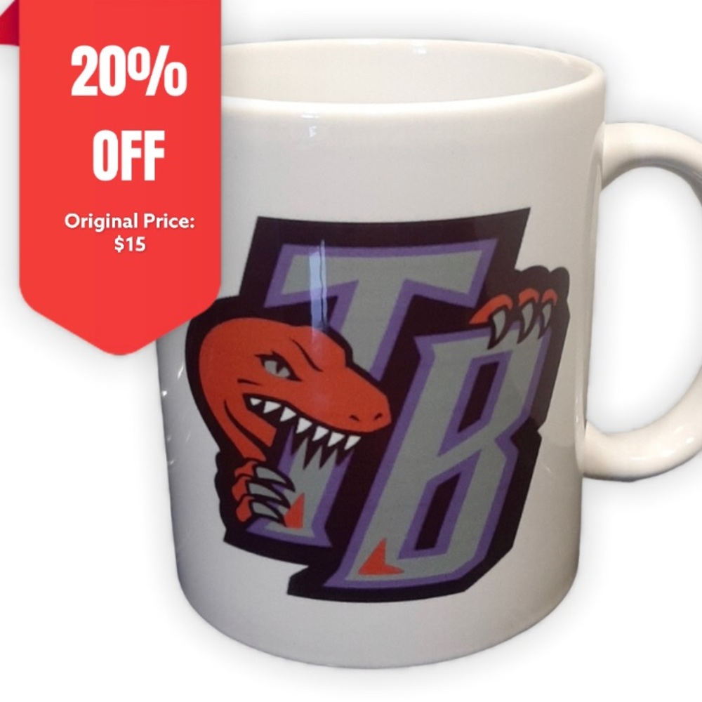 Toronto TB Raptors 11oz Sublimated Coffee Mug